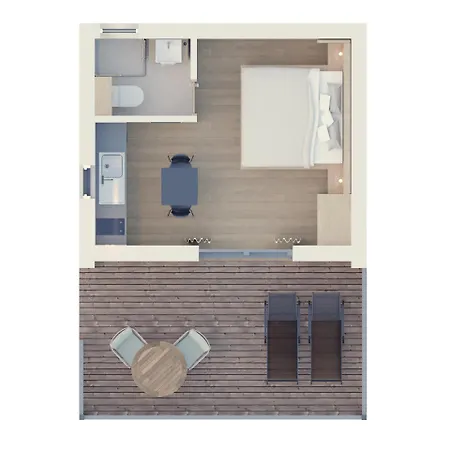 Mobile Homes & Bungalows Ljutic ビオグラード・ナ・モル